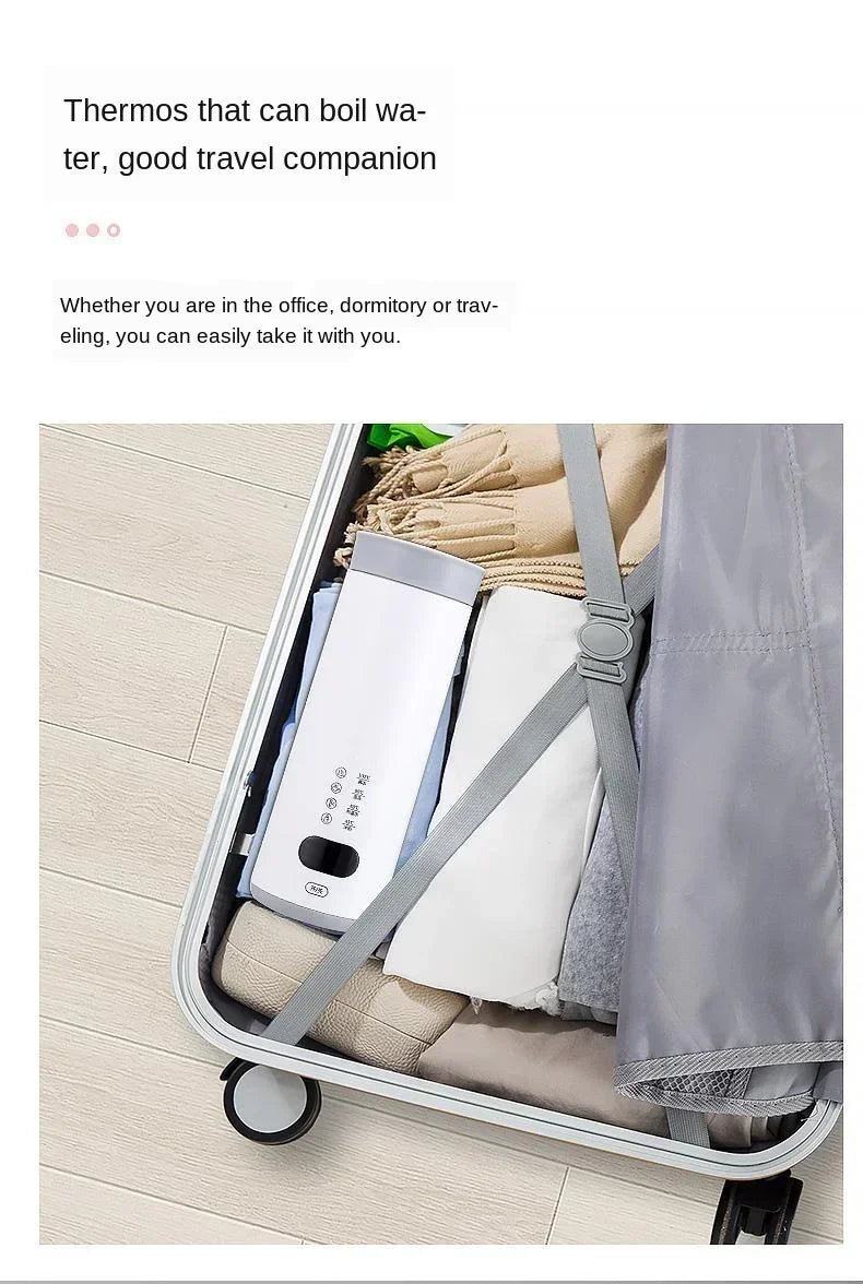 Health cup electric heating cup electric boiling cup automatic portable travel porridge small stew cup electric stew cup heating