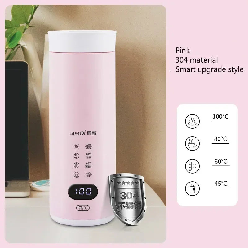 Health cup electric heating cup electric boiling cup automatic portable travel porridge small stew cup electric stew cup heating