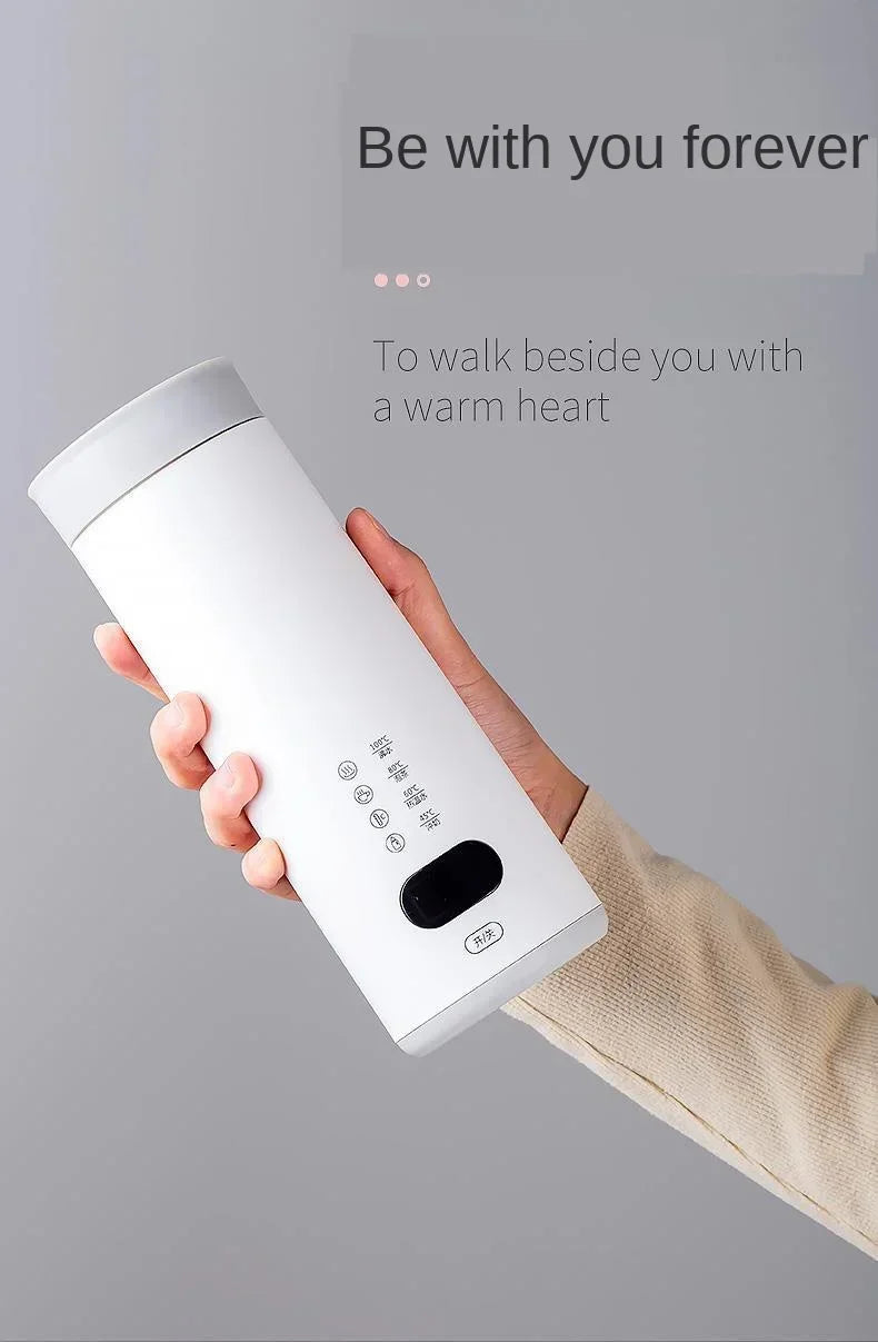 Health cup electric heating cup electric boiling cup automatic portable travel porridge small stew cup electric stew cup heating