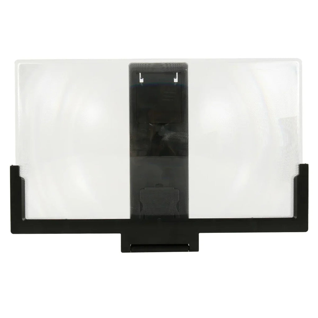 12/14in Mobile Phone Screen Amplifier 3D Magnifying Glass Stand Magnifier HD Video Amplifier Phone Stand Enlarged Screen Bracket