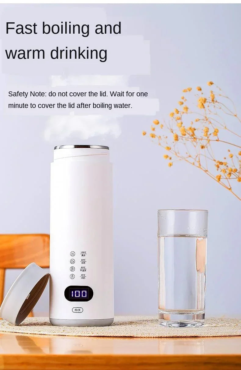 Health cup electric heating cup electric boiling cup automatic portable travel porridge small stew cup electric stew cup heating