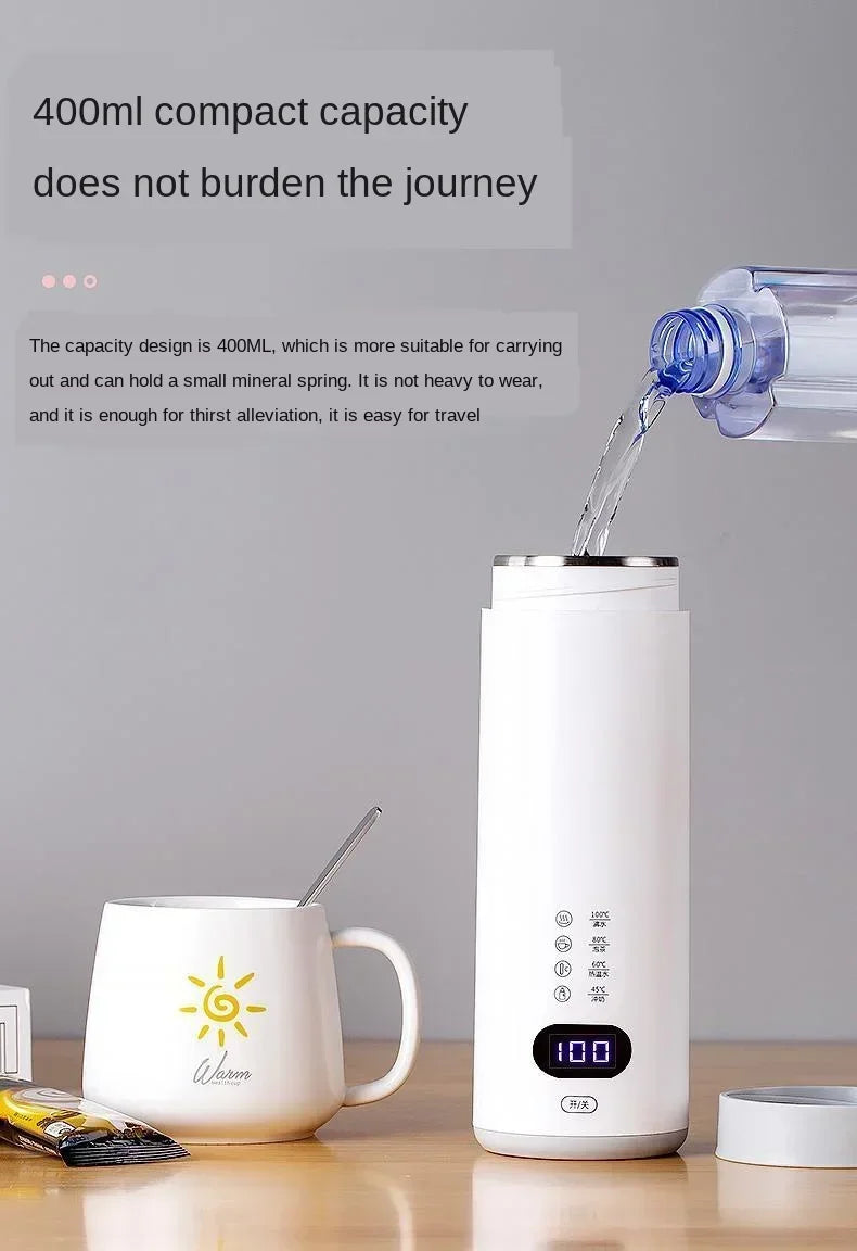 Health cup electric heating cup electric boiling cup automatic portable travel porridge small stew cup electric stew cup heating