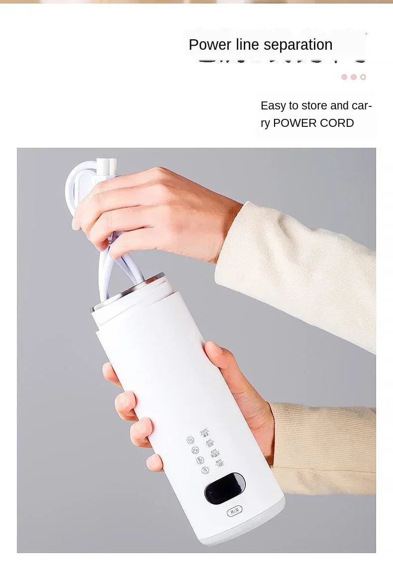 Health cup electric heating cup electric boiling cup automatic portable travel porridge small stew cup electric stew cup heating